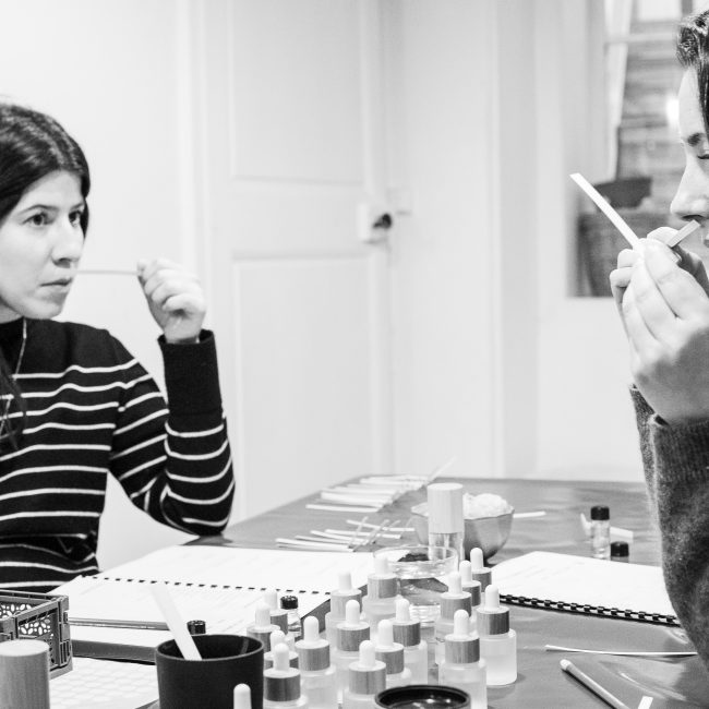 Atelier création parfum - olfaction